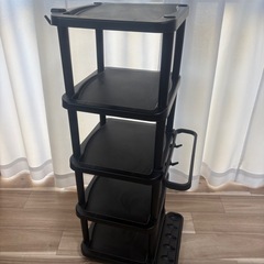 スリム靴箱 シューズボックス 靴棚 簡単組立　5段の画像