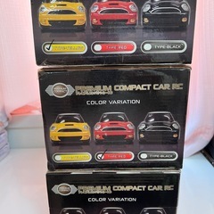 終了【プレミアムコンパクトカーRC】3台色違いセットの画像