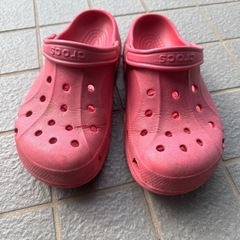 クロックス　赤　メンズ26センチから27センチの画像