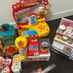 アンパンマンおもちゃセットの画像