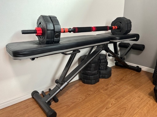 ダンベルベンチセット (ひげ) 駒込のフィットネス、トレーニングの中古