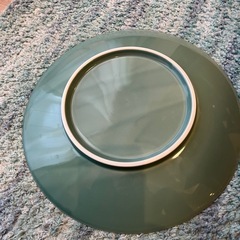 薄緑　大皿　34cmの画像