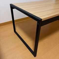 アイリスオーヤマ スチールフレームセンターテーブル ソファーテーブルの画像