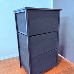 3段カラーボックス　収納棚　チェスト
の画像