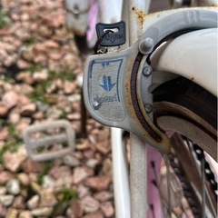 女の子用自転車の画像