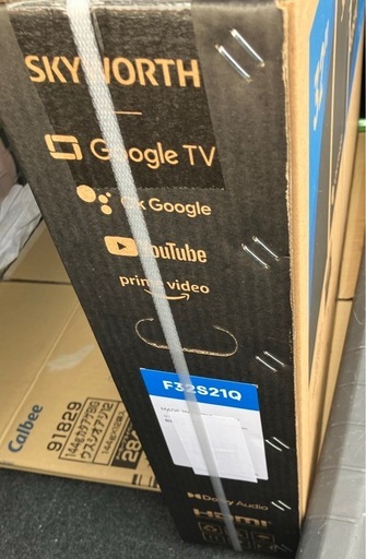 お値下げ‼︎　新品未使用 未開封 GoogleTVスマートテレビ 32インチ 