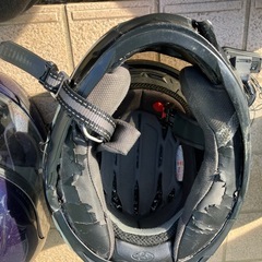 バイク用ヘルメット3つ
の画像