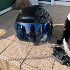 バイク用ヘルメット3つ
の画像