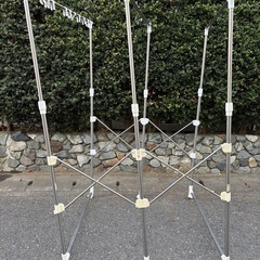 室内干し　洗濯竿　物干し竿　伸縮　の画像