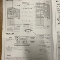 パナソニック 冷蔵庫 NR-B173W (〜1/8まで)の画像
