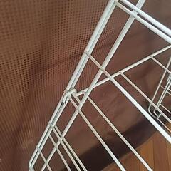 【引き取り限定】 折りたたみ式 室内物干しスタンド ③の画像