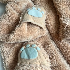 ダッフィー風　ジャンプスーツ　着ぐるみ　95センチの画像