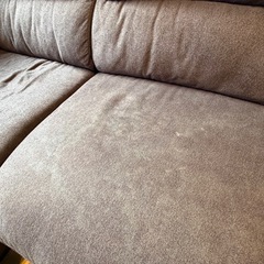 【3000円】ニトリL字ソファ！広々サイズで家族団らん・お昼寝に最適【福岡市南区】の画像