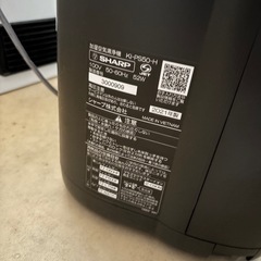 SHARP空気清浄機　 加湿器の画像