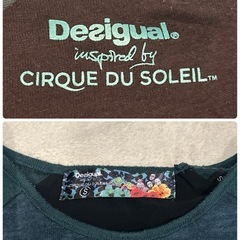デジグアル　Desigual ニット　長袖　ビーズの画像