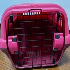 ペットキャリー　ピンク　小型犬用の画像