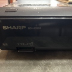 SHARP AQUOS BD-HDS53 2010年 Blu-ray&DVD再生確認OK 初期化済 ブルーレイレコーダー シャープ/ アクオス 動作品 現状品の画像