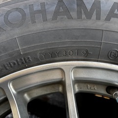 enkei rivazza 16インチ ホイール 16x7J スタッドレスタイヤ　IG60 付きの画像