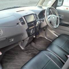 スズキ　パレットSWリミテッドⅡ（特別仕様車）　車検9/6　走行63000ｋ　両側パワースライド　黒革調シートカバー　社外メモリーナビ＆地デジＴＶ　Bカメラ　純正14AW　キセノン＆フォグの画像