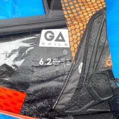 【決まりました】Gaastra ガストラ  セイル 6.2㎡ コズミック ジーエー セイル ウインドサーフィン ケース付き♪ の画像