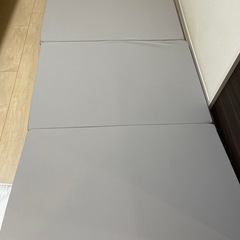 【一度のみ使用】　ニトリ　三つ折りマットレス　シングル　高反発厚さ7cmの画像