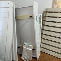 シングルベッド フレームのみ②の画像