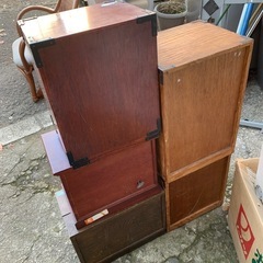 和風小物入れ　5棹セットの画像