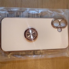 【新品未使用】iPhone 16 pro MAX 携帯ケースリング付き（ピンク）の画像