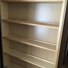 無印良品　組み合わせて使える木製収納　薄型の画像