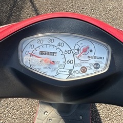 置き場確保の為格安で出します‼️アドレスV50CA4BA型メーター動かないです‼️の画像