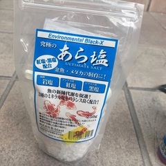 金魚　熱帯魚用　グリーンリキッド　粗塩　ヒーター2個　セットの画像
