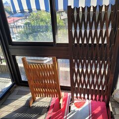 アコーディオン　ラティス　フェンスの画像