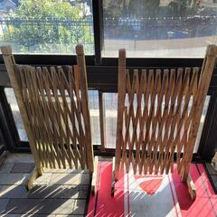 アコーディオン　ラティス　フェンスの画像