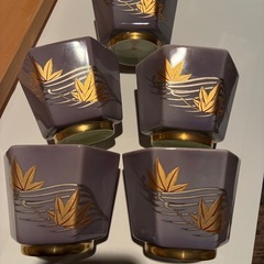 有田焼窯元　 深川製磁　六角器　5個セット　未使用品 の画像