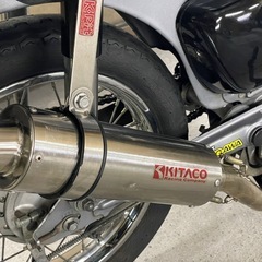 滋賀発　ホンダ　リトルカブ　原付バイク　ボアアップ　社外マフラーマフラー　 の画像