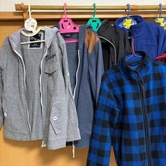 男児　フリースやジャンパー類　まとめ売りの画像
