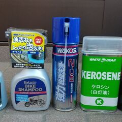 バイク用品いろいろの画像