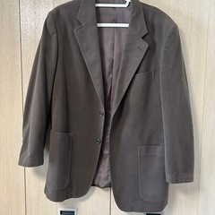 テーラードジャケット 4点セット まとめ売り ブラック ブラウン チェック柄 Lの画像