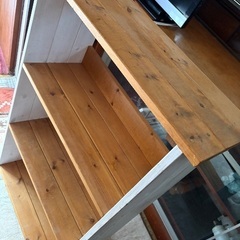 ナチュラルテイスト棚　シェルフの画像