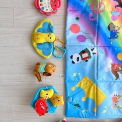 美品！しまじろうプレイマット　ベネッセ子供チャレンジセット　他の画像
