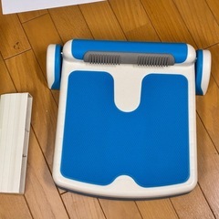 海外製　ストレッチボード 傾斜ボード 折りたたみ 健康器具 ブルー 米国販売品　730B 　の画像