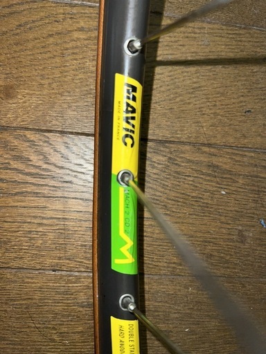 引き取り限定　軽量ホイール　Mavic Mach2cd2 