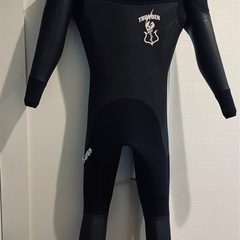 国産セミドライ！サーフィン　ロングチェストジップ L ！送料込みの画像