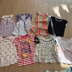 ★120～130cm・女の子夏物シャツ★の画像
