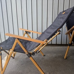 【キャンプチェア】2脚　リクライニング　S’more　の画像