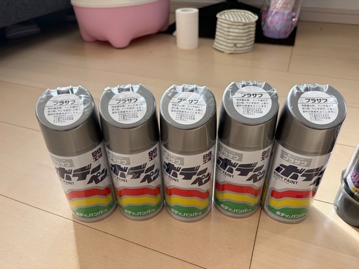 ボディペイント　スプレー缶セット
