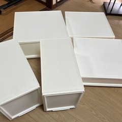 収納ケース5個セットの画像