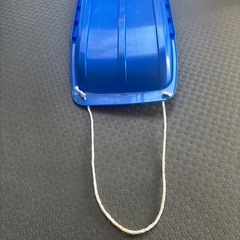 そり(雪上の遊具&買い物運搬)、　川の土手滑って遊ぶの画像