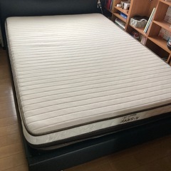 ダブルベッド　ニトリの画像