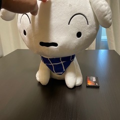 クレヨンしんちゃんシロぬいぐるみの画像